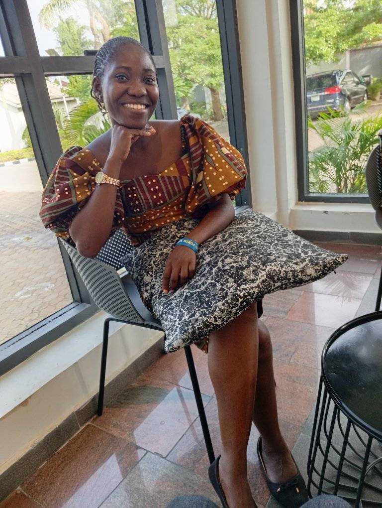 Deborah Emmanuel speaking